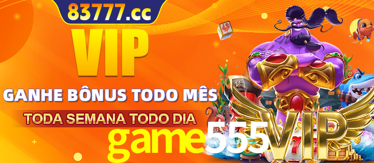 Banner promocional do game555 oferecendo 100% de recompensas adicionais contínuas para quem fizer o login diário (Daily sign-in), com um mascote de coelho.