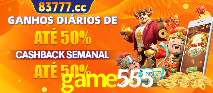 Anúncio de um membro ganhador do cassino game555 que ganhou R$2.193.486,00 jogando o slot PG Fortune Tiger, com os mascotes do jogo comemorando o prêmio.
